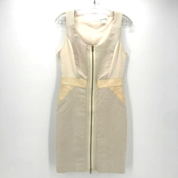 Club Monaco 4 Shopbop Waiverly Leather Panel Dress - Picture 2 of 8